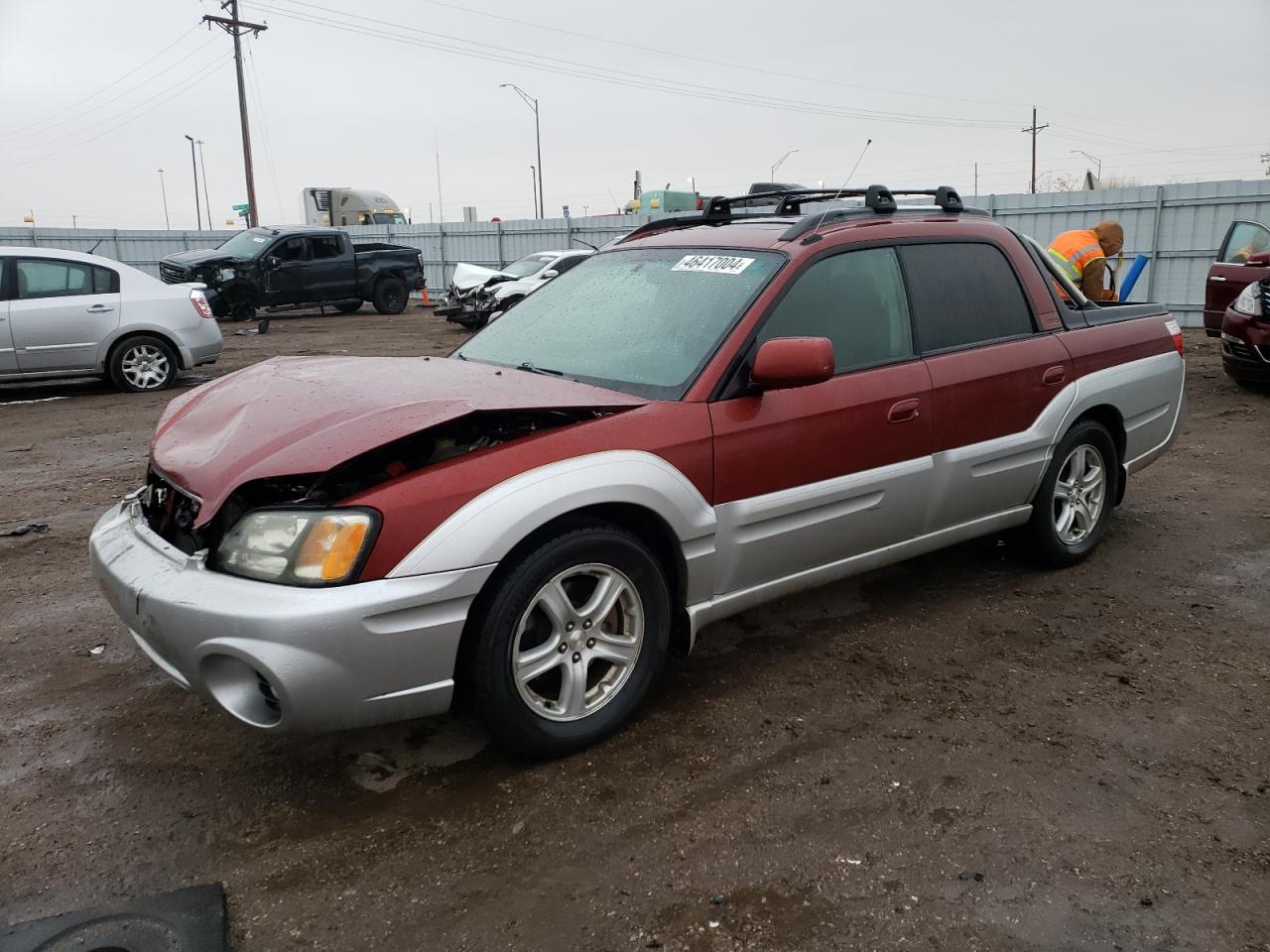 subaru baja 2003 4s4bt61c637105726