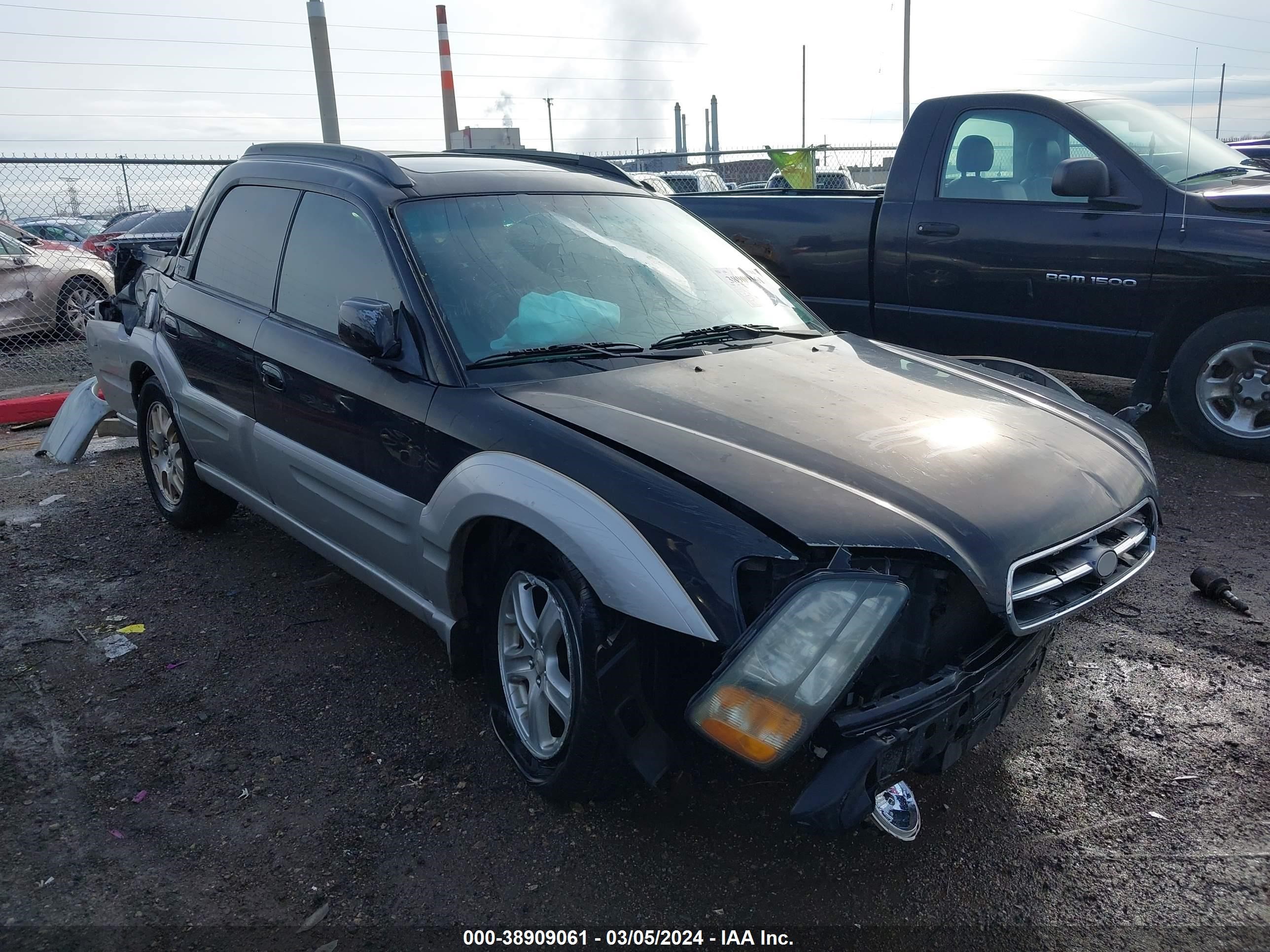 subaru baja 2003 4s4bt61c737109526