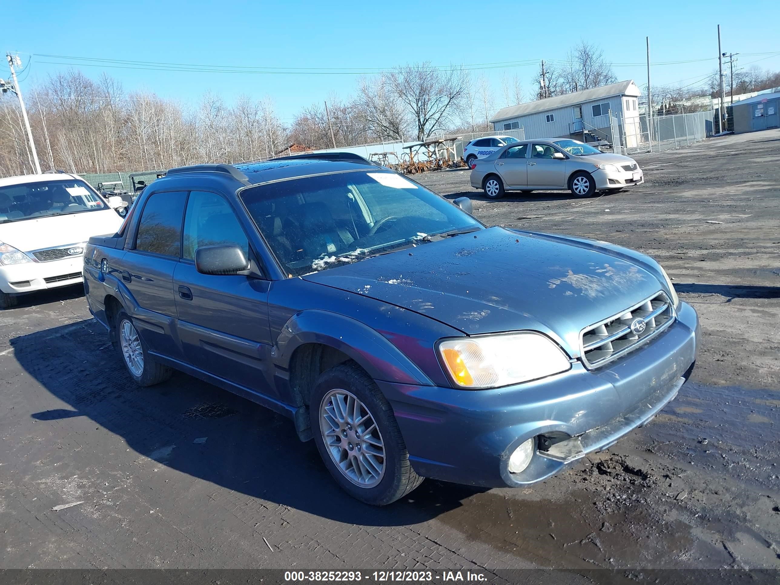 subaru baja 2006 4s4bt62c067104395