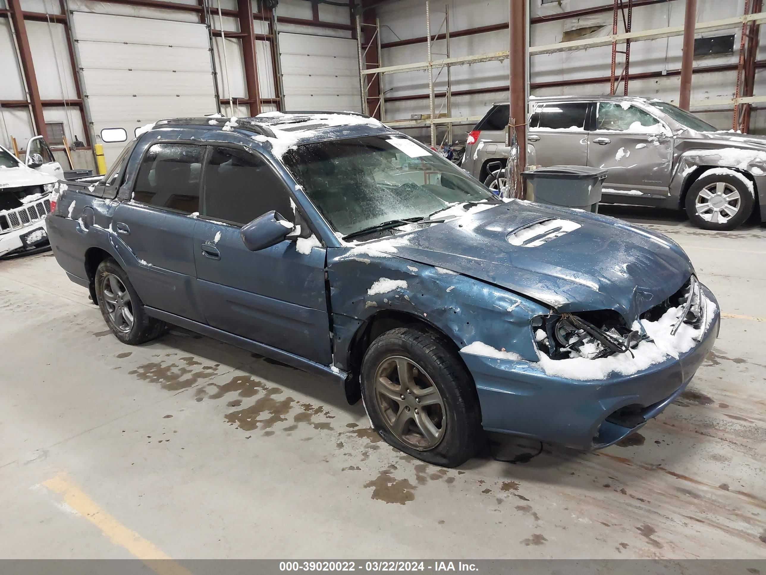 subaru baja 2006 4s4bt63c865102971