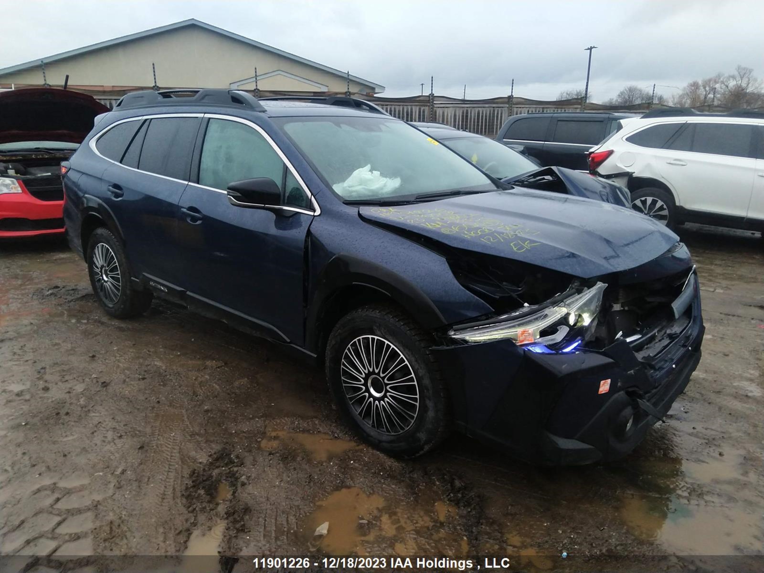 subaru outback 2023 4s4btdec5p3136042