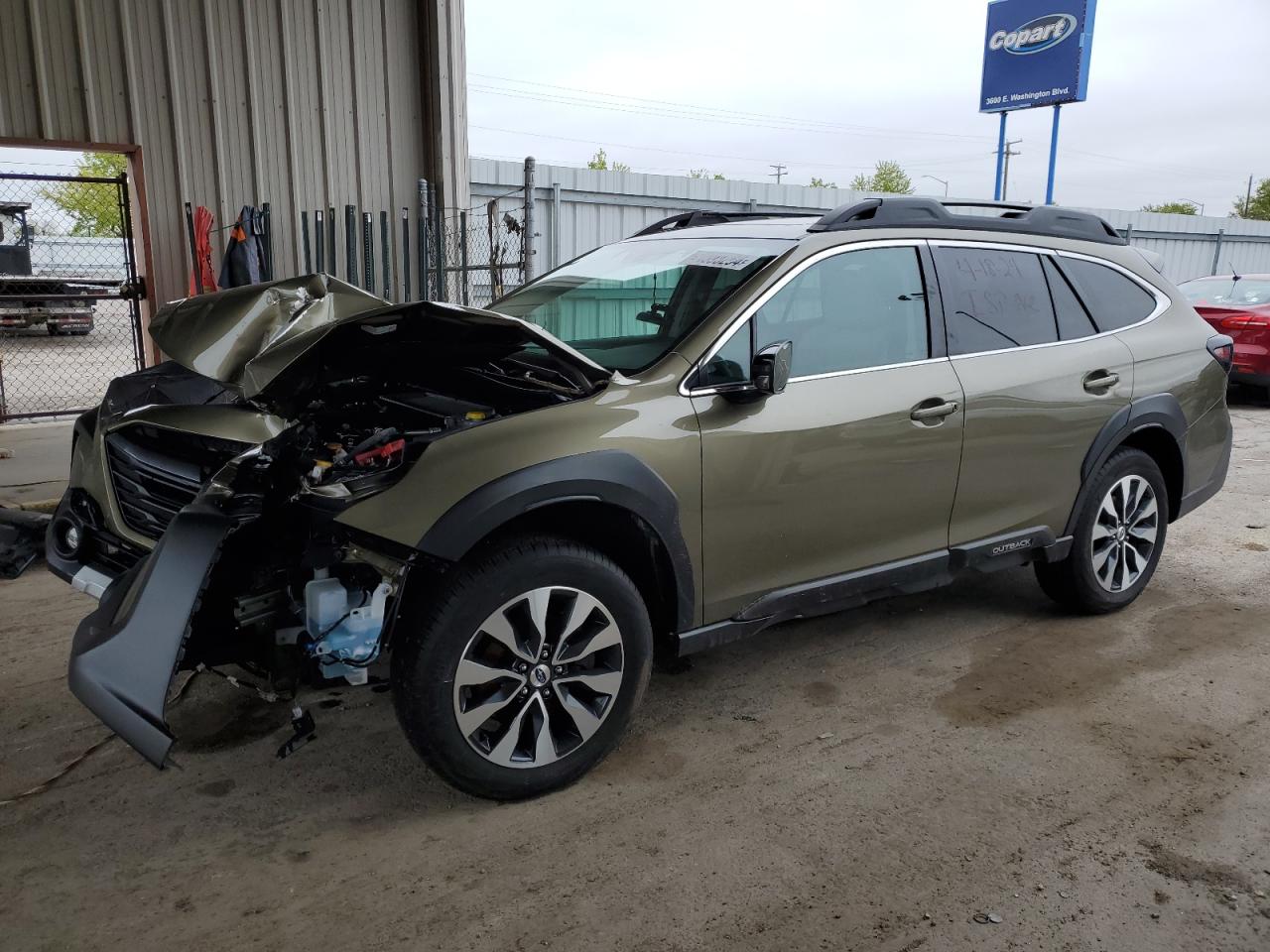 subaru outback 2023 4s4btgnd4p3113037