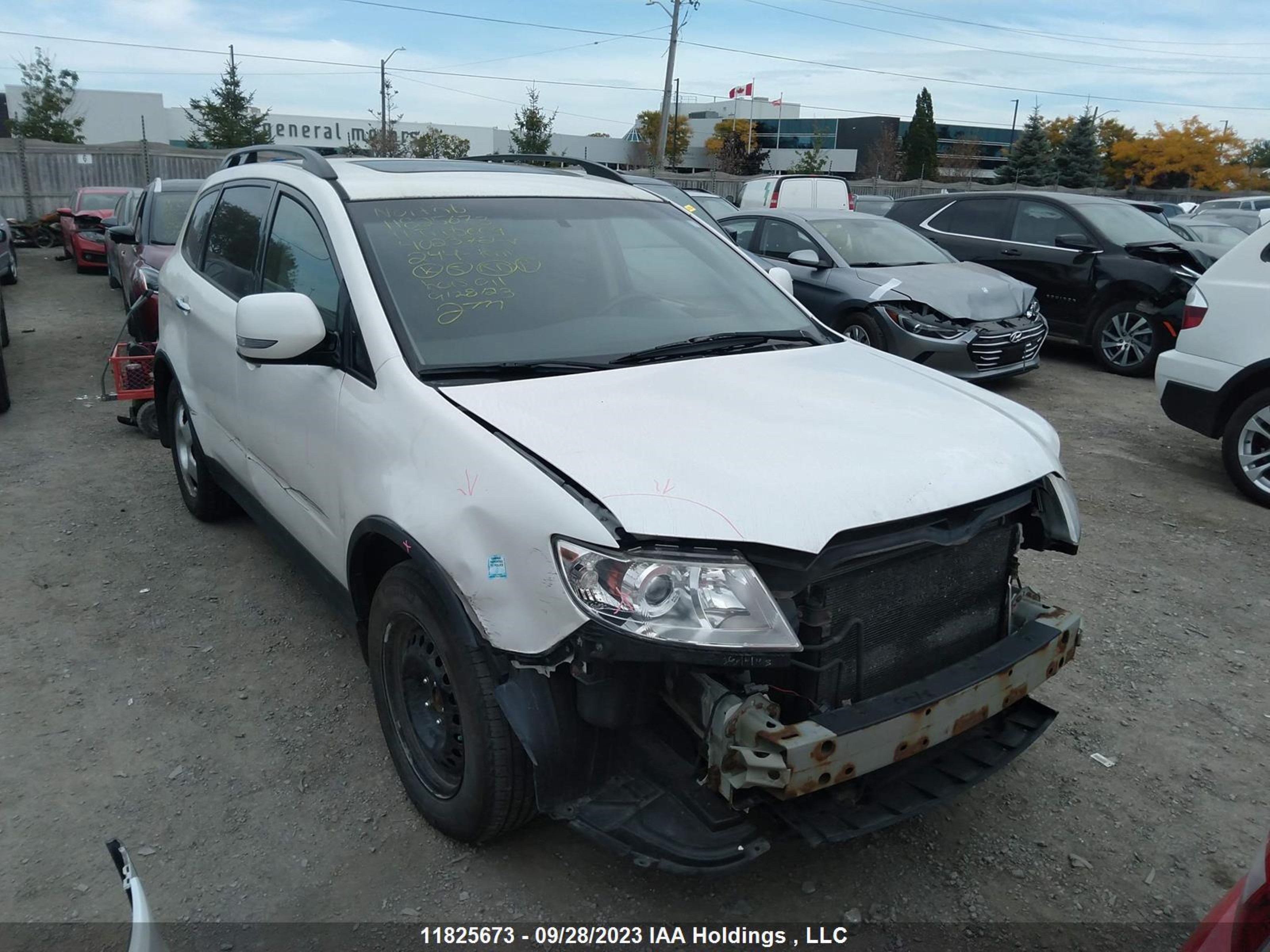 subaru tribeca 2011 4s4wx9fd2b4402372