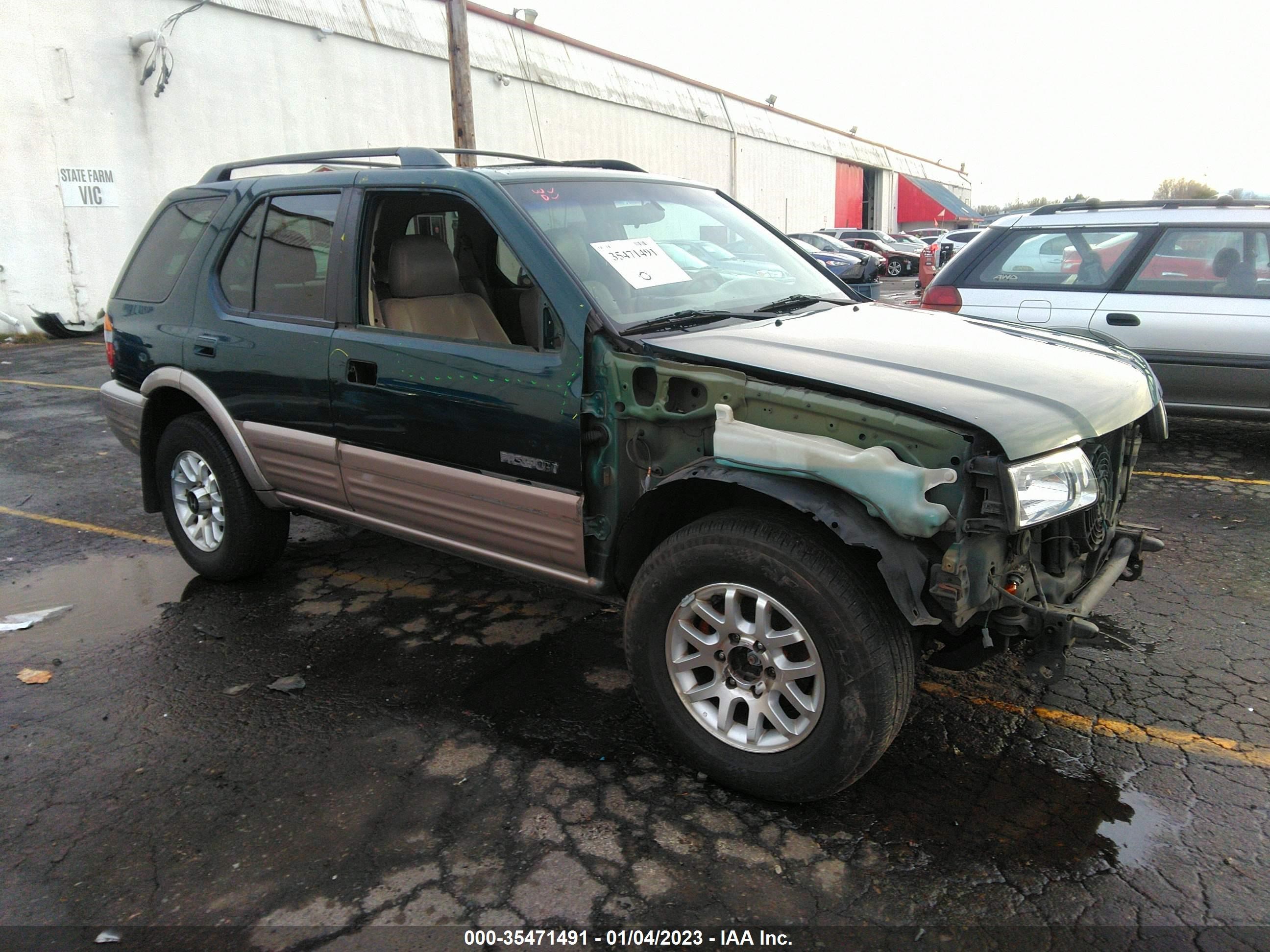 honda passport 2002 4s6dm58w024400263