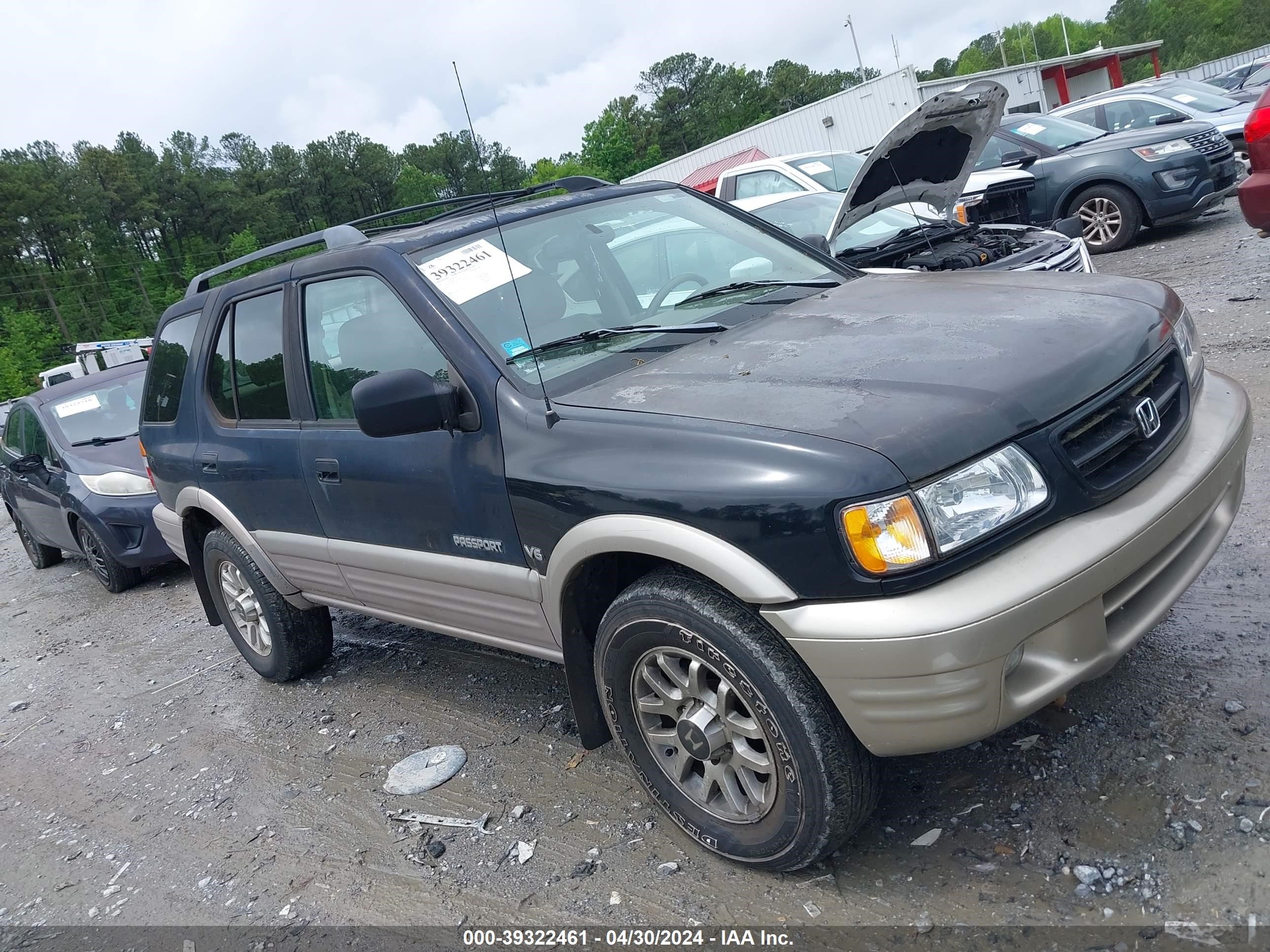 honda passport 2001 4s6dm58w114401100