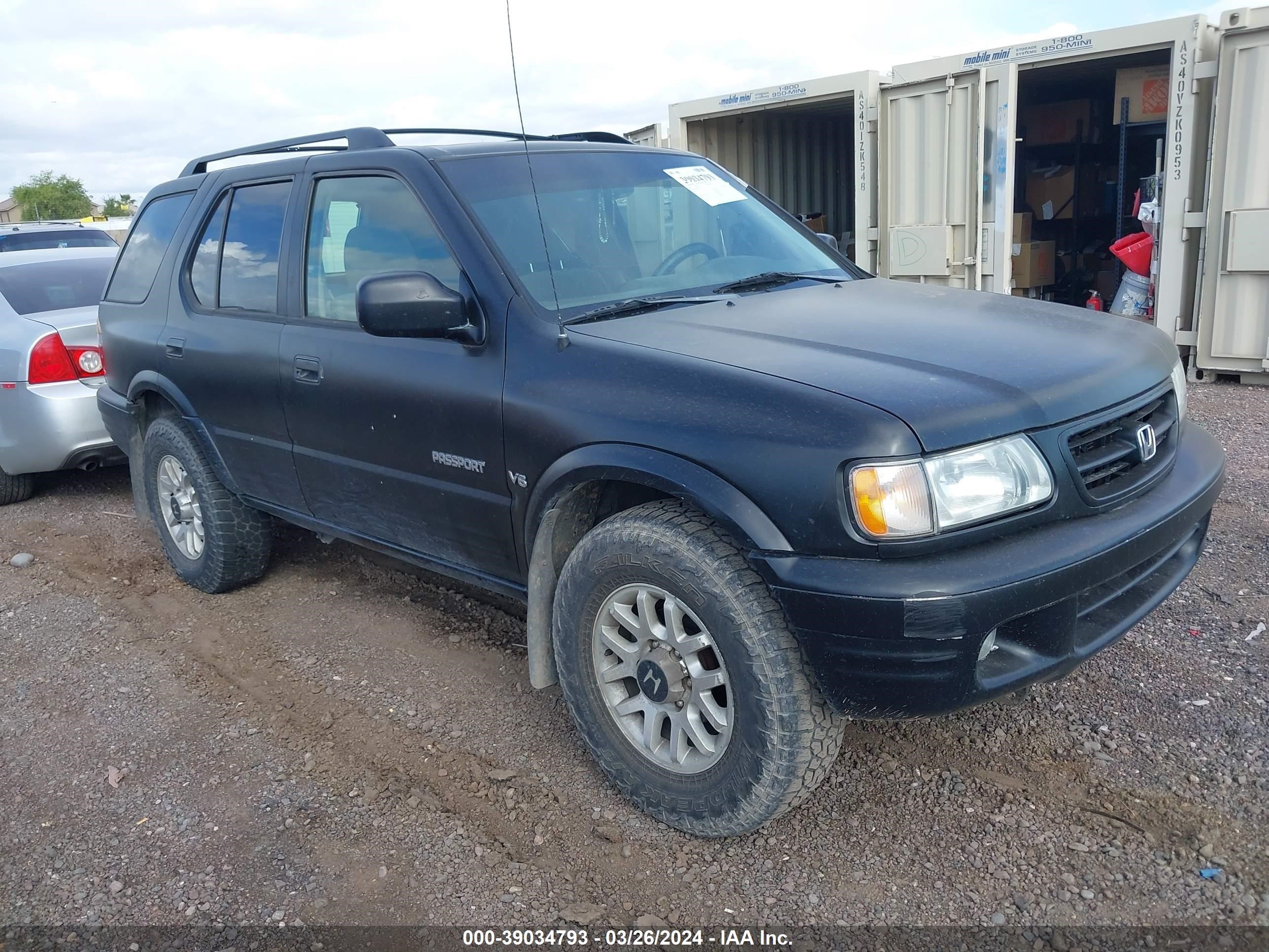 honda passport 2001 4s6dm58w714410612