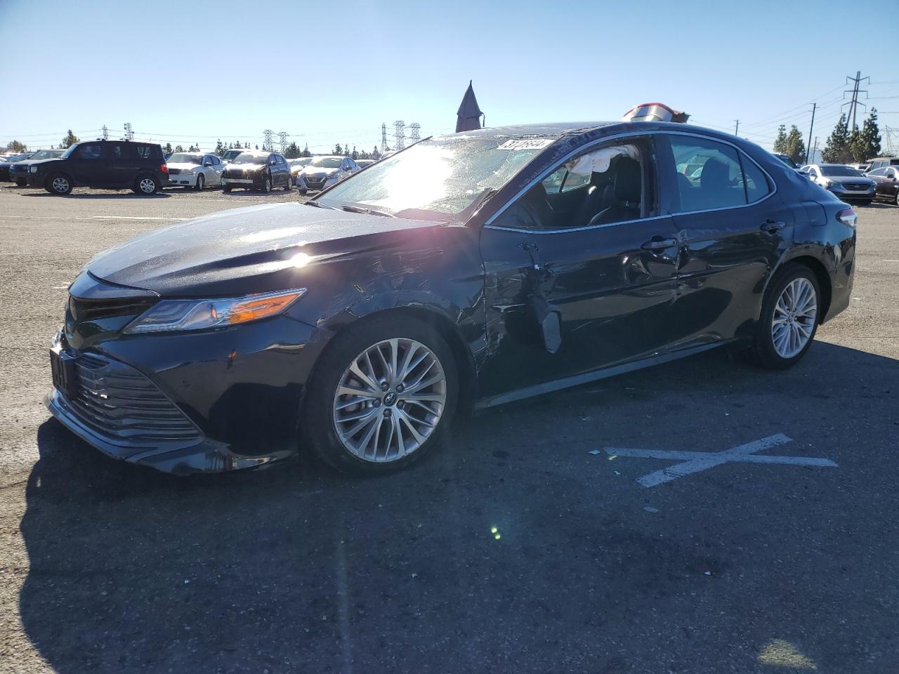 toyota camry 2018 4t1b11hk1ju089214