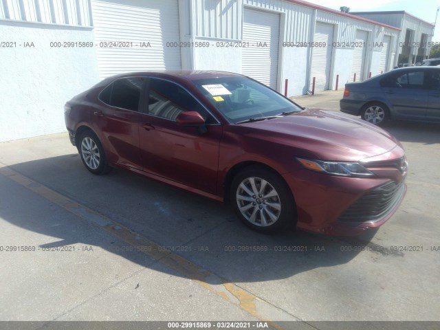 toyota camry 2018 4t1b11hk1ju635834