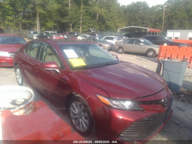 toyota camry 2018 4t1b11hk3ju508986