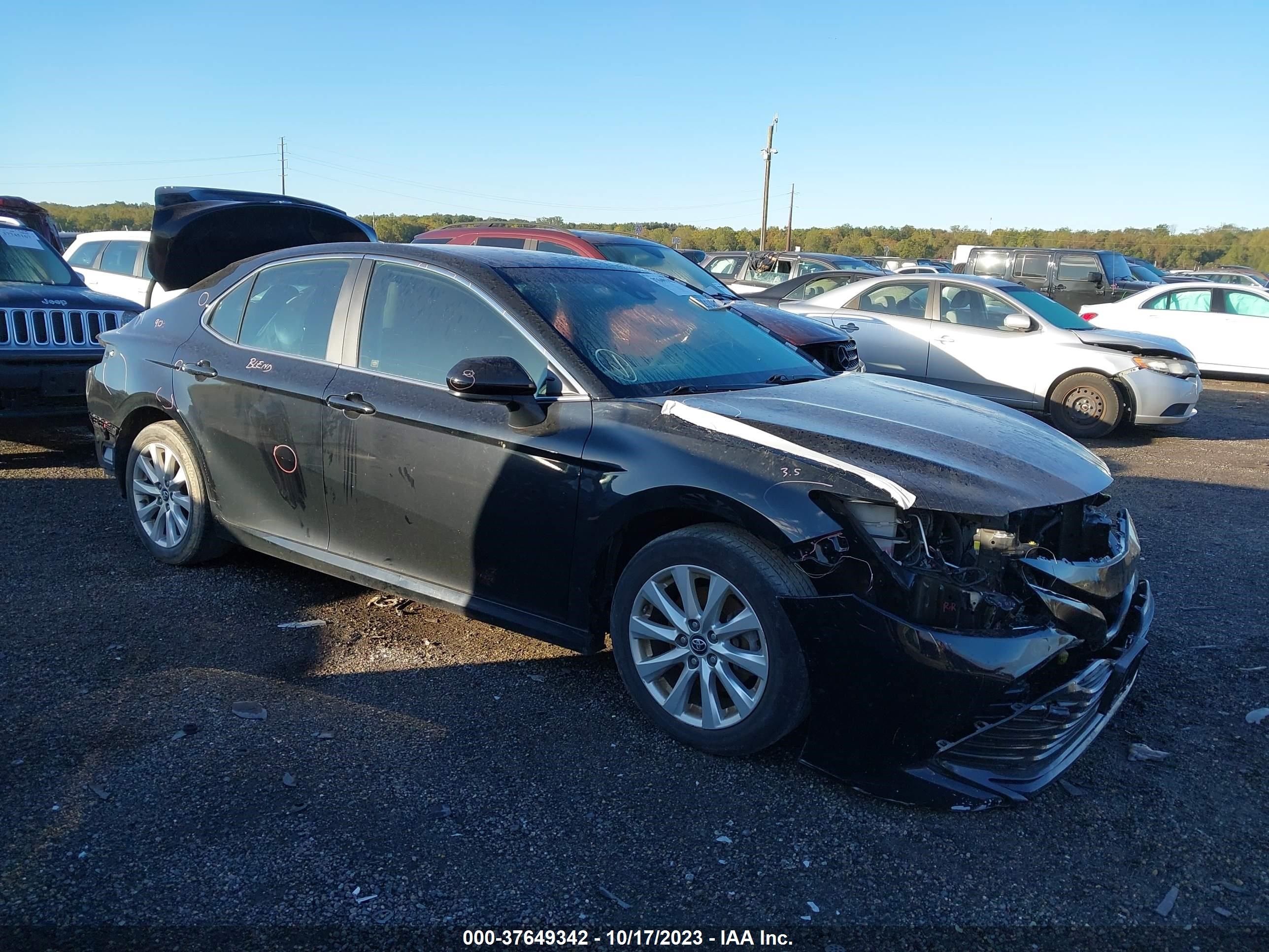 toyota camry 2018 4t1b11hk7ju509977