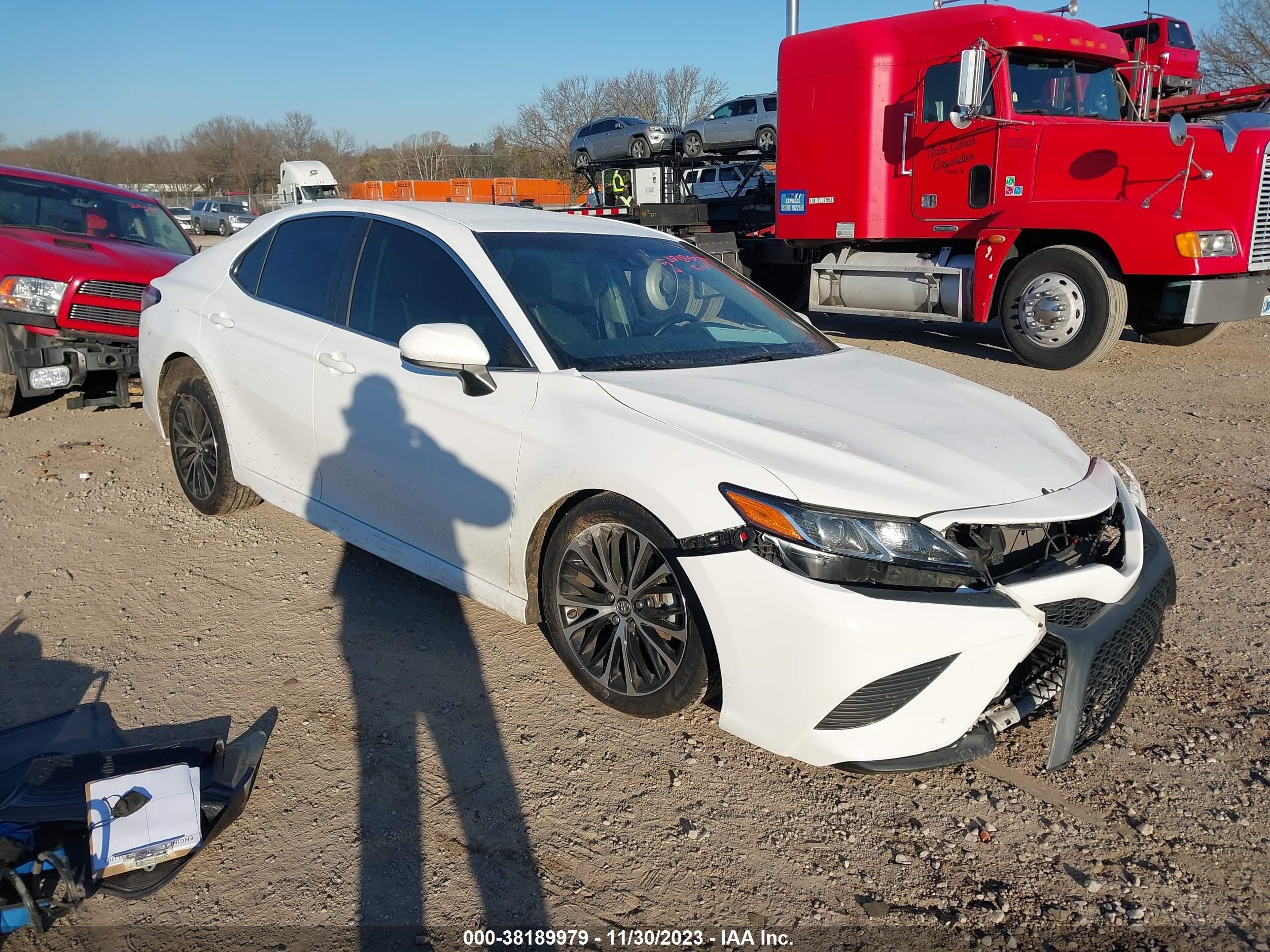 toyota camry 2018 4t1b11hk7ju634834