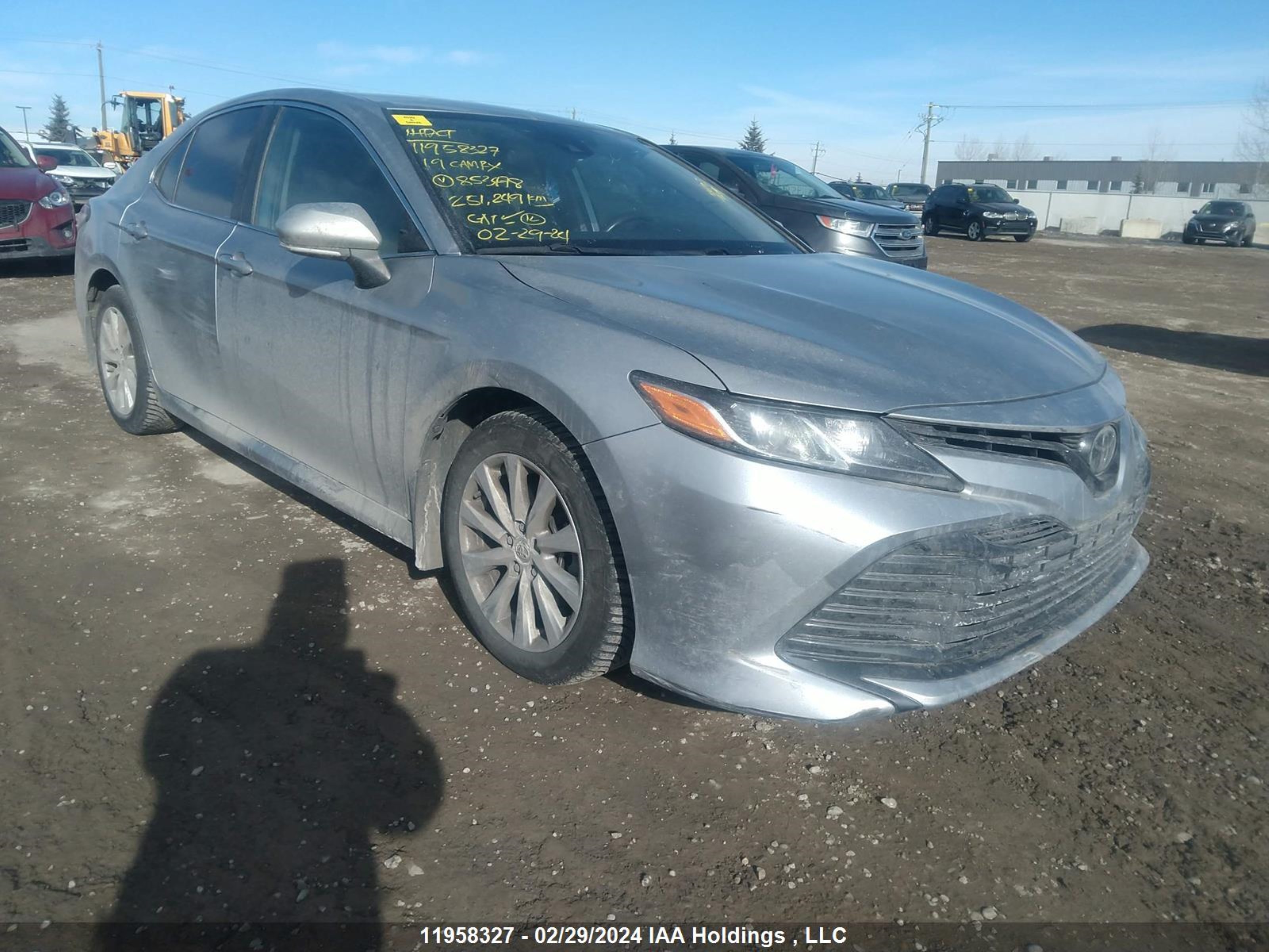 toyota camry 2019 4t1b11hk8ku853478