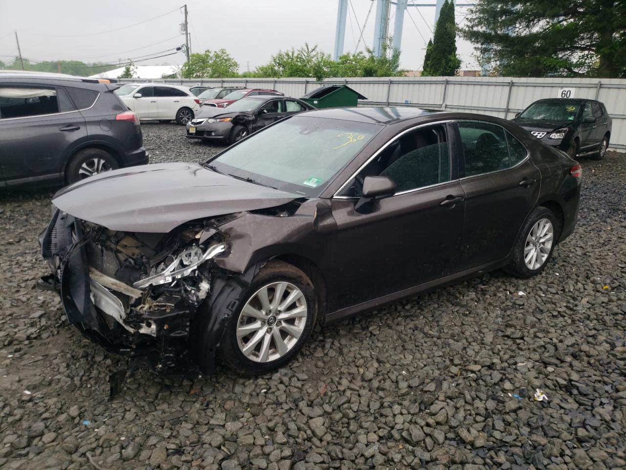 toyota camry 2018 4t1b11hkxju080480