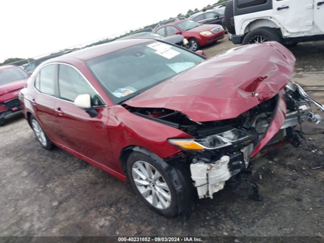 toyota camry 2018 4t1b11hkxju655094