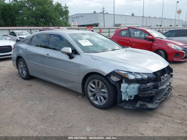 toyota avalon hybrid 2019 4t1b21fb9ku008669