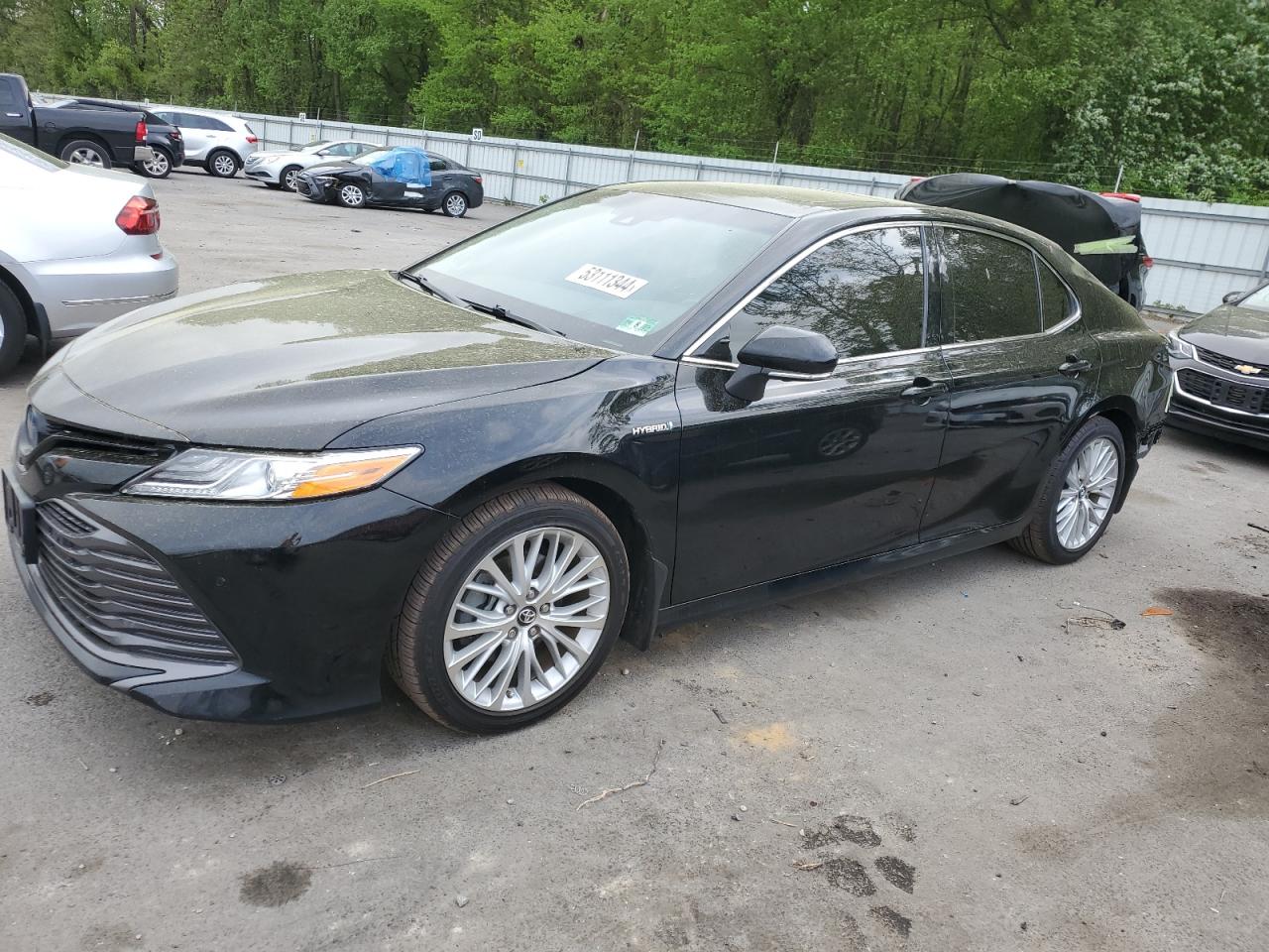 toyota camry 2018 4t1b21hk6ju506520