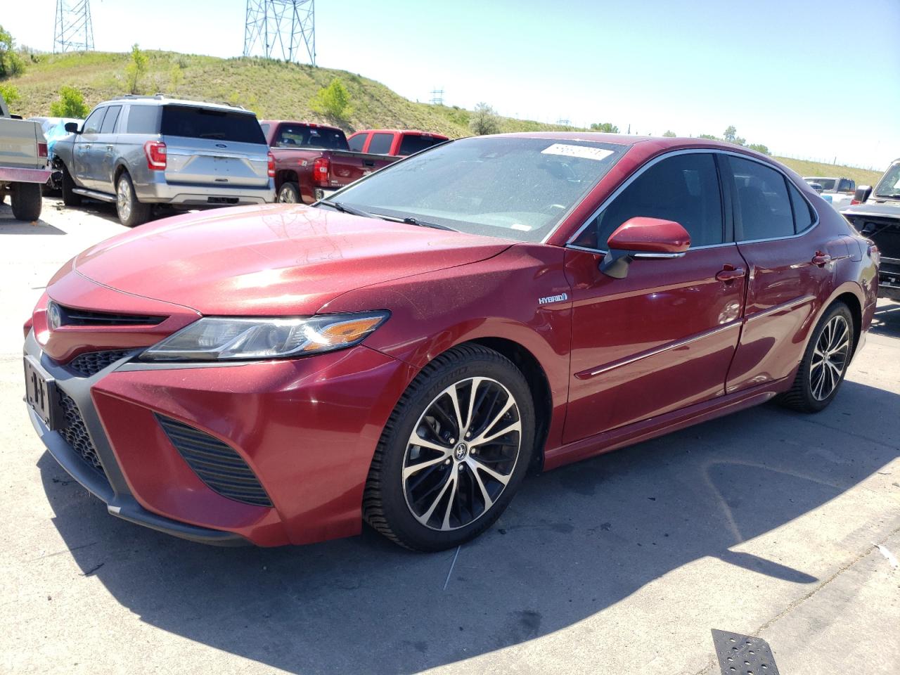 toyota camry 2018 4t1b21hk8ju503828