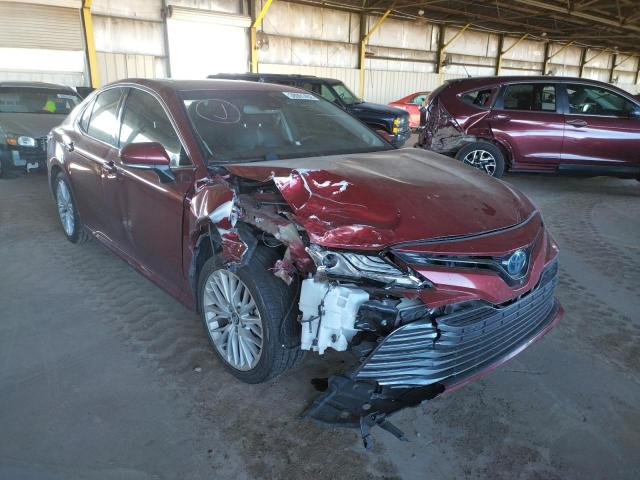 toyota camry hybr 2018 4t1b21hk9ju507189