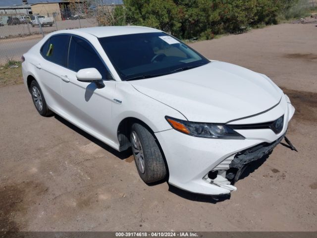 toyota camry hybrid 2018 4t1b31hk4ju001637