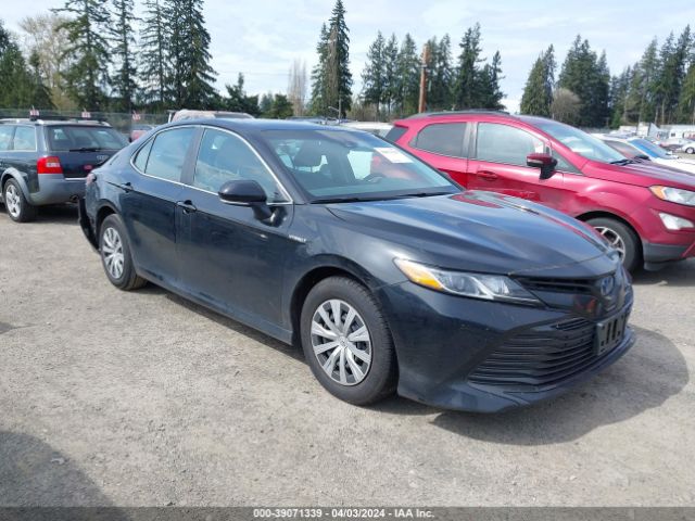 toyota camry hybrid 2018 4t1b31hk4ju502107