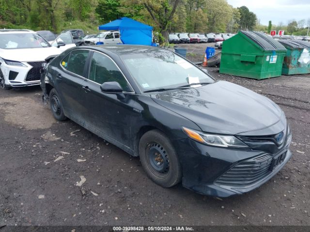 toyota camry hybrid 2018 4t1b31hk5ju004384