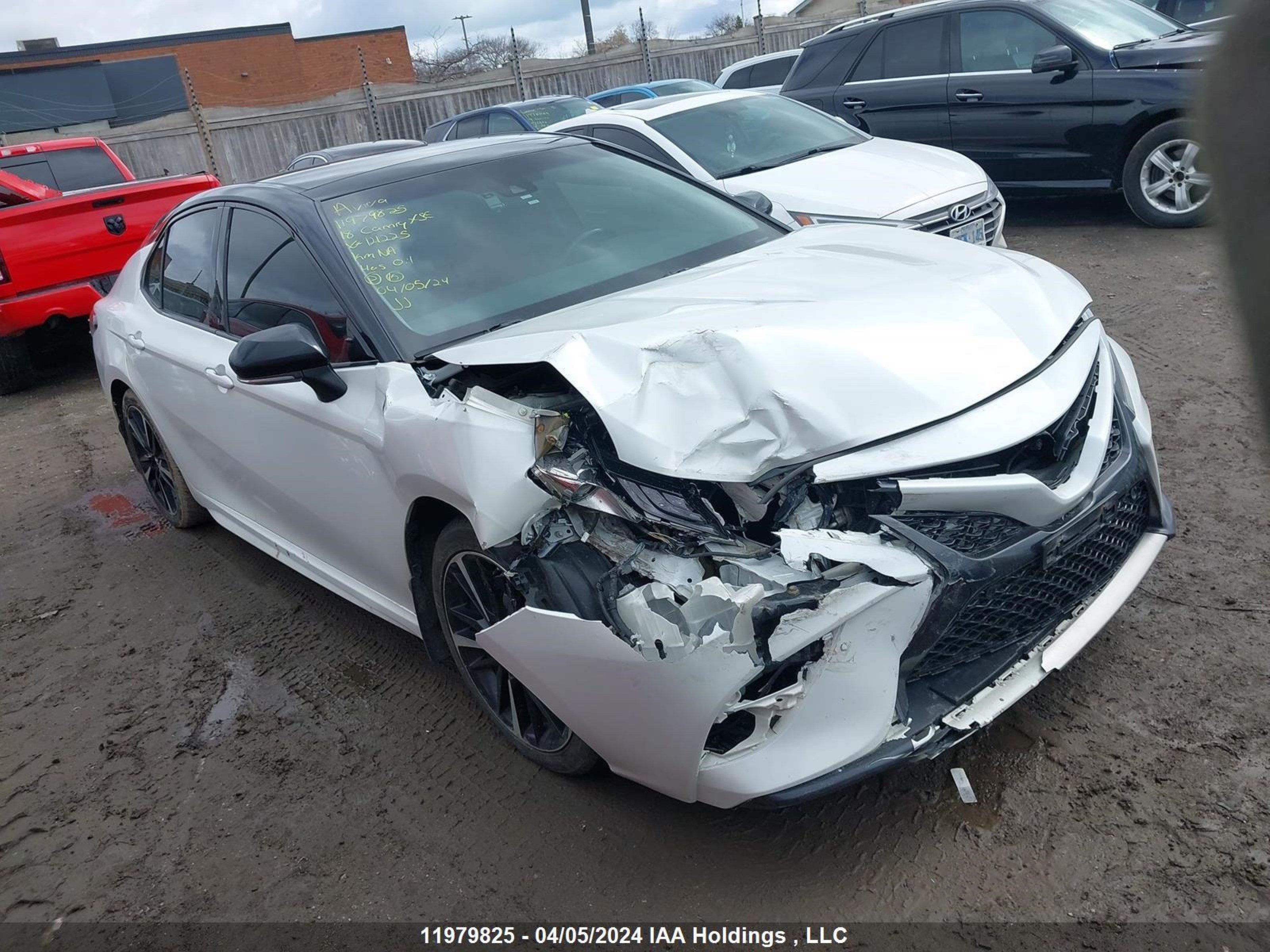 toyota camry 2018 4t1b61hk1ju121225