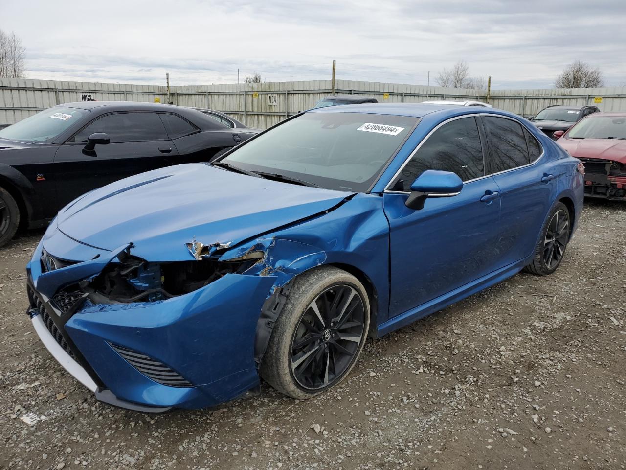 toyota camry 2018 4t1b61hkxju157477