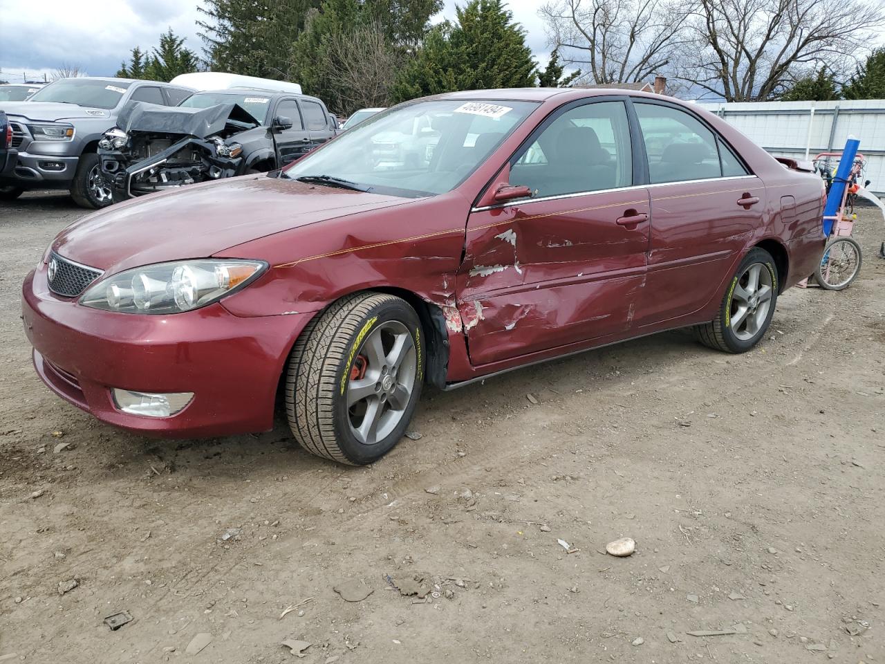 toyota camry 2005 4t1ba32k45u508778