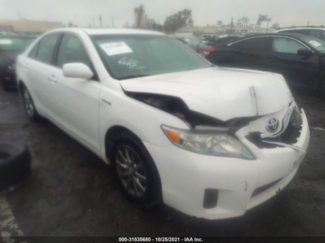 toyota camry hybrid 2010 4t1bb3ek1au125299