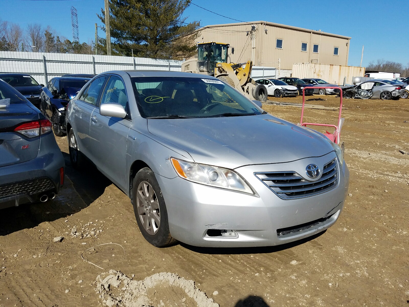 toyota camry hybr 2007 4t1bb46k47u010774