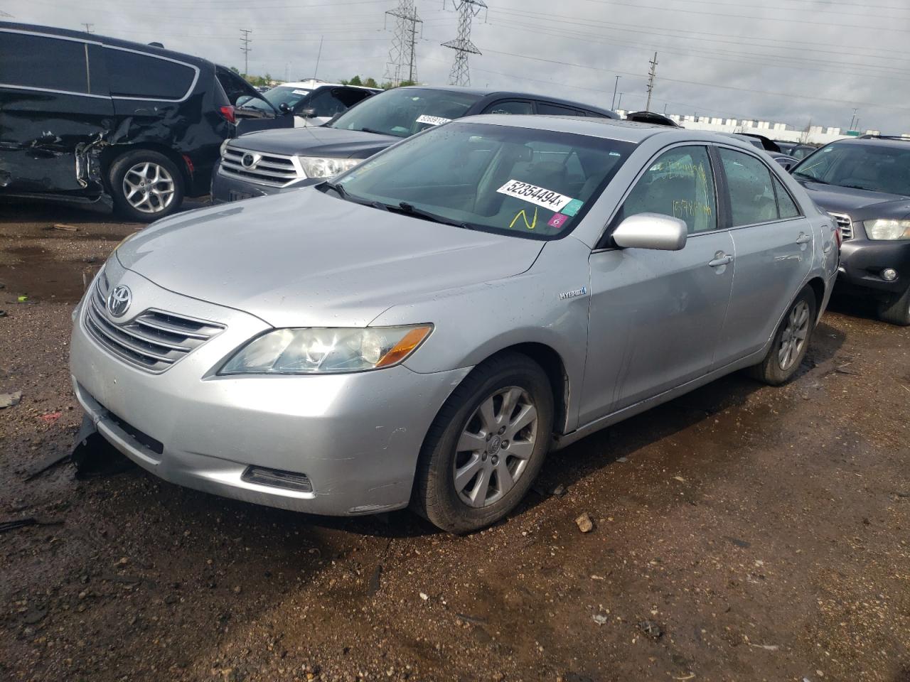 toyota camry 2007 4t1bb46k57u025865