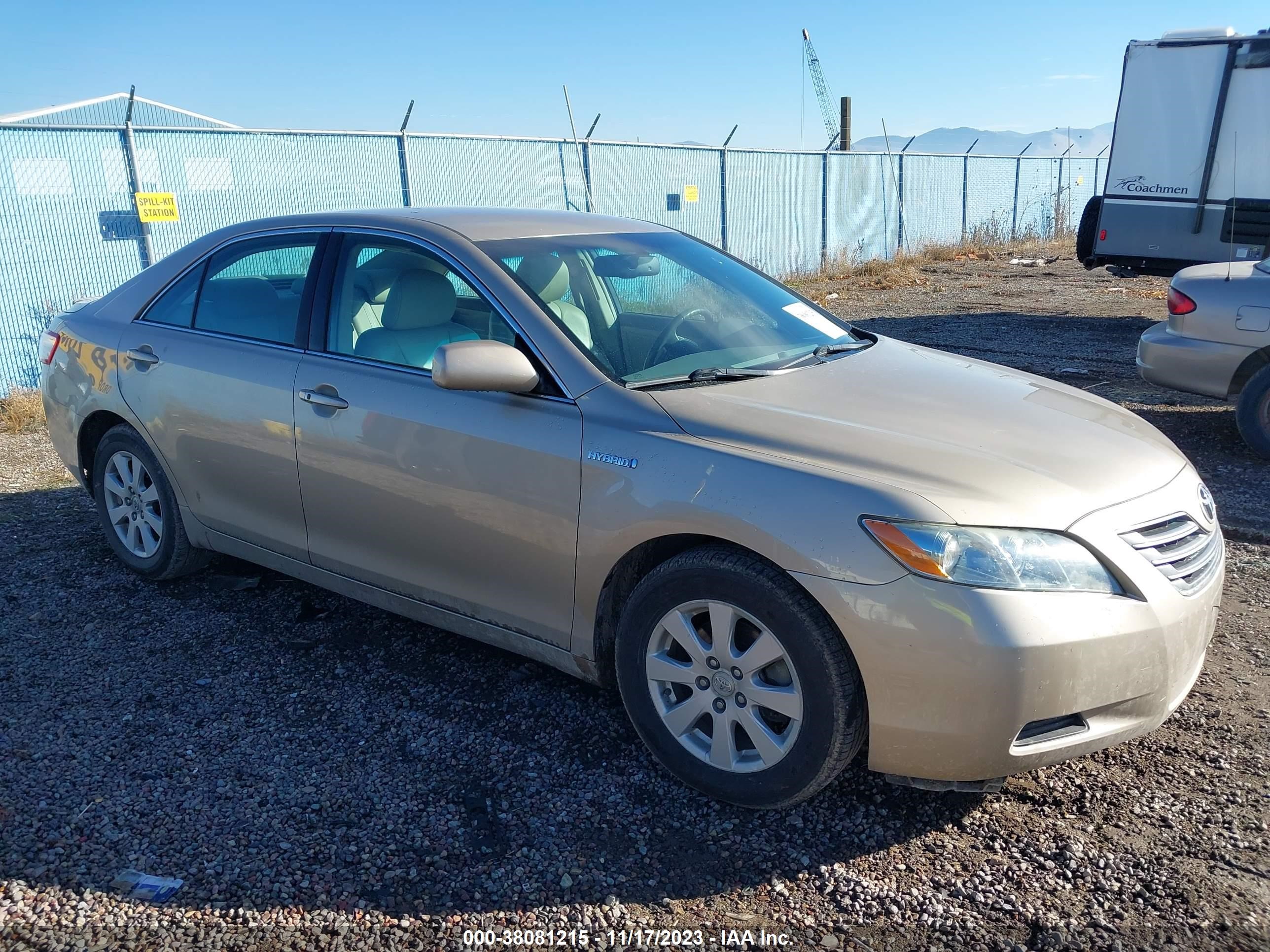 toyota camry 2007 4t1bb46k87u013564