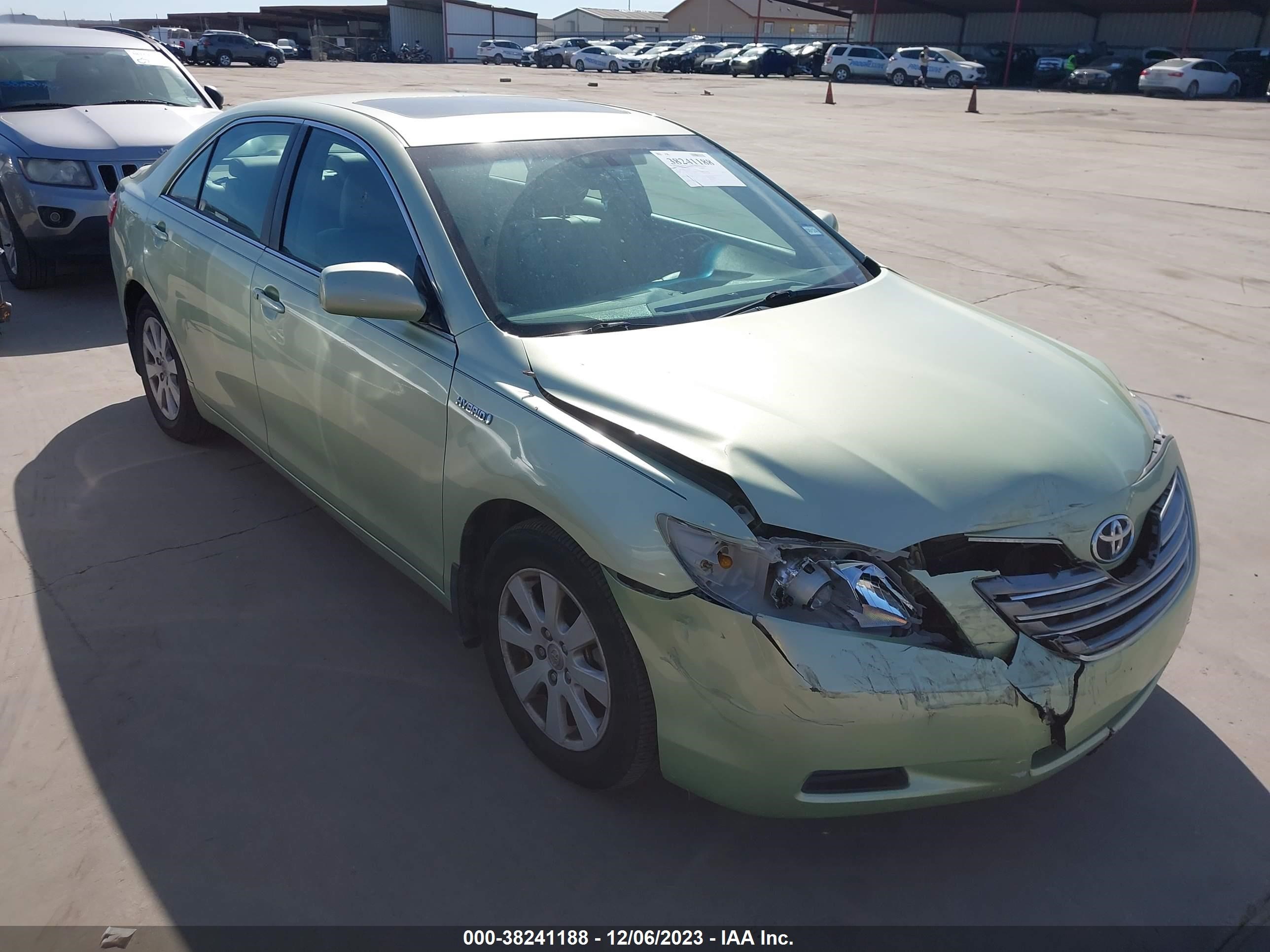 toyota camry 2007 4t1bb46k87u016836