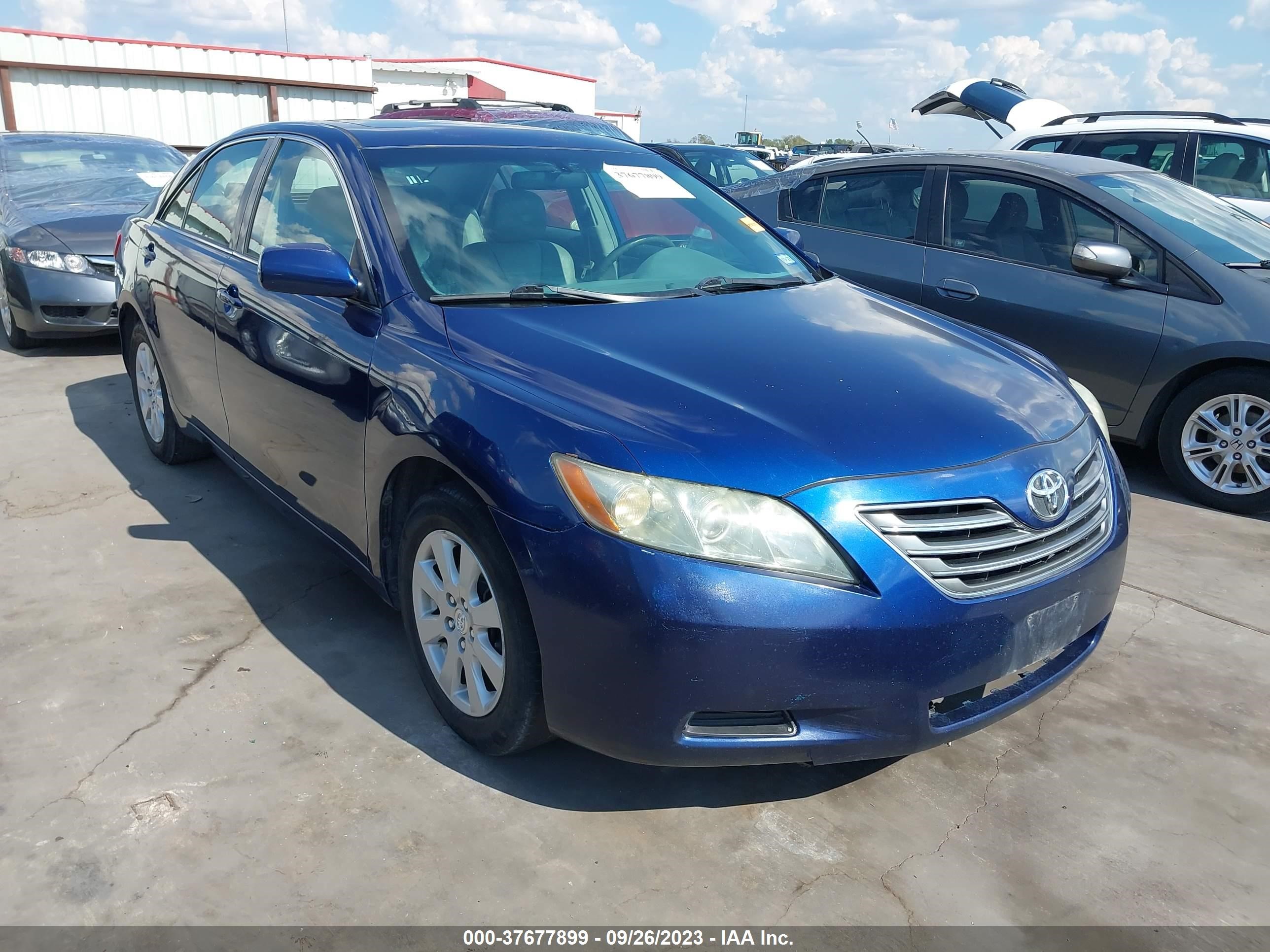 toyota camry 2007 4t1bb46k97u021172