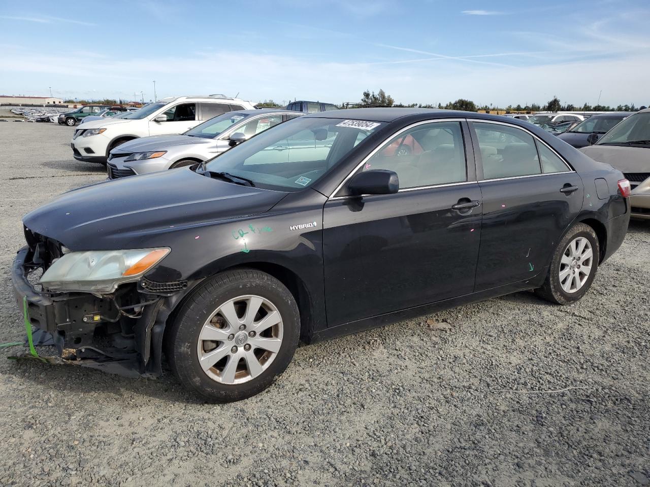 toyota camry 2007 4t1bb46k97u027800