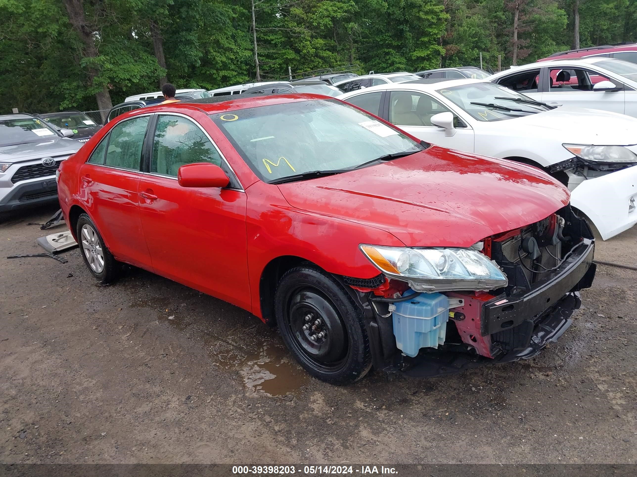 toyota camry 2009 4t1bb46kx9u091167