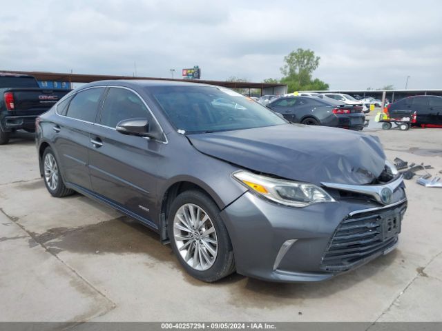 toyota avalon 2016 4t1bd1eb2gu051284