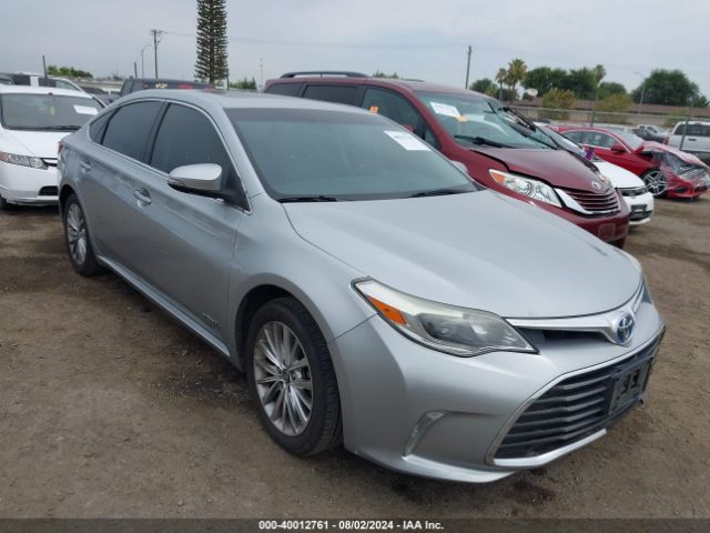 toyota avalon 2016 4t1bd1eb5gu054034