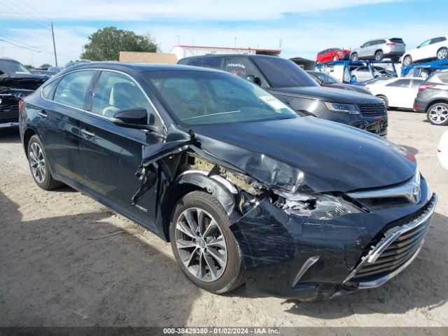 toyota avalon hybrid 2016 4t1bd1eb7gu053208