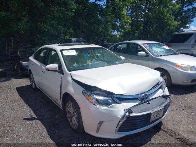 toyota avalon 2018 4t1bd1ebxju063545