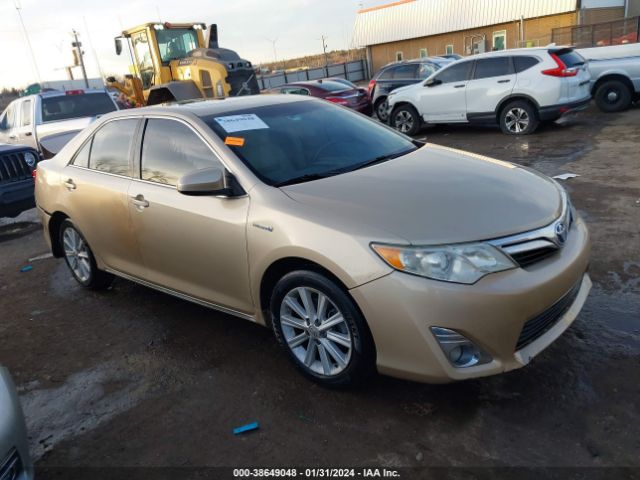 toyota camry hybrid 2012 4t1bd1fk1cu018012