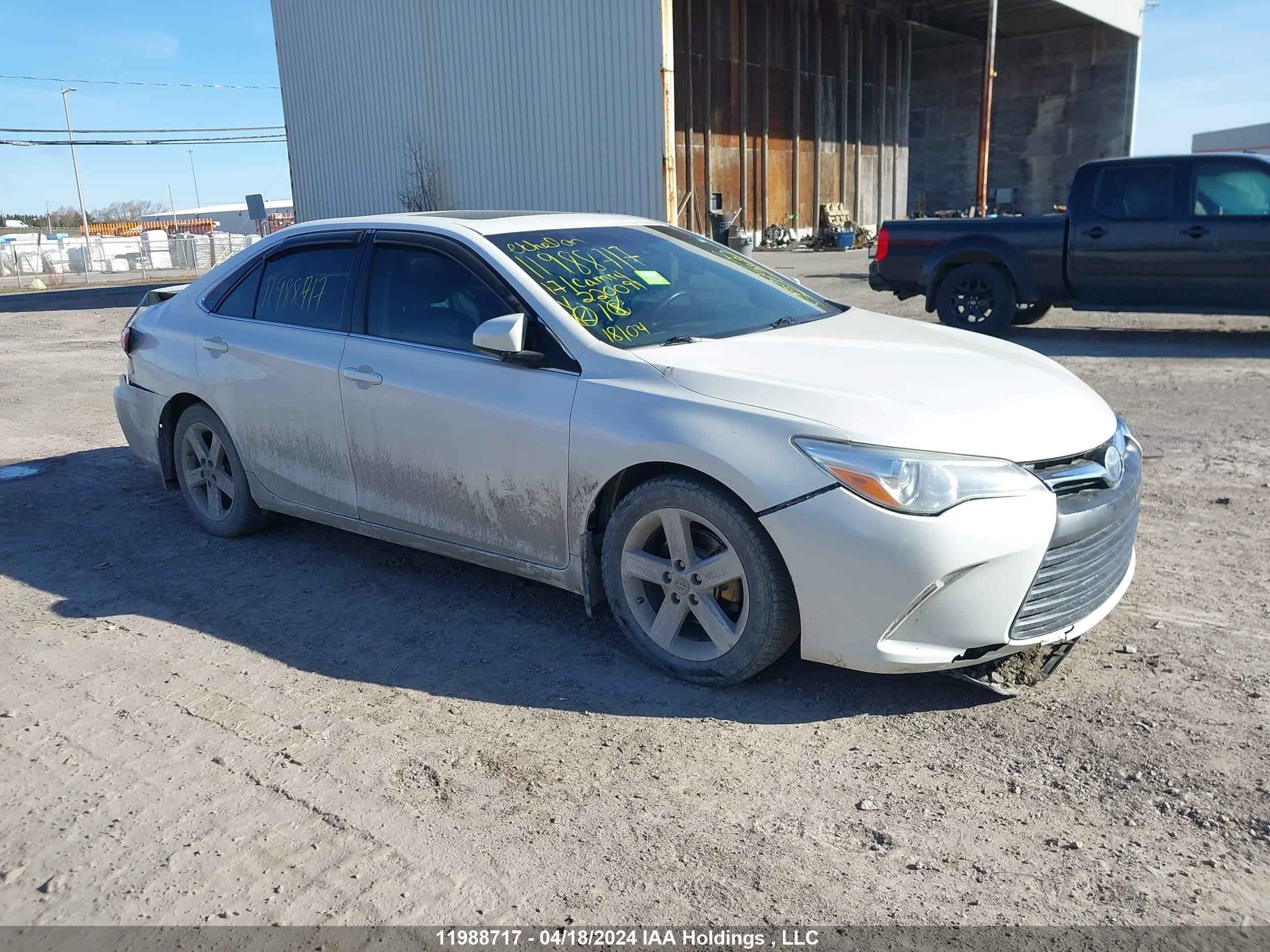 toyota camry 2017 4t1bd1fk4hu220091