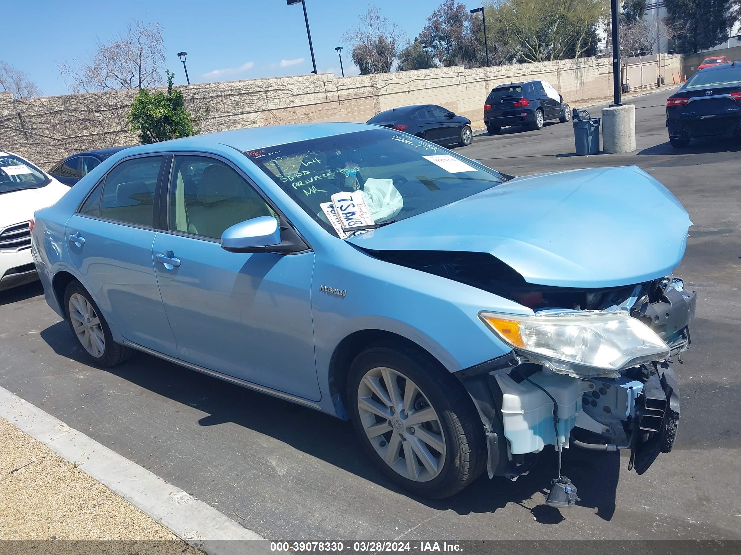 toyota camry hybr 2013 4t1bd1fk5du073158