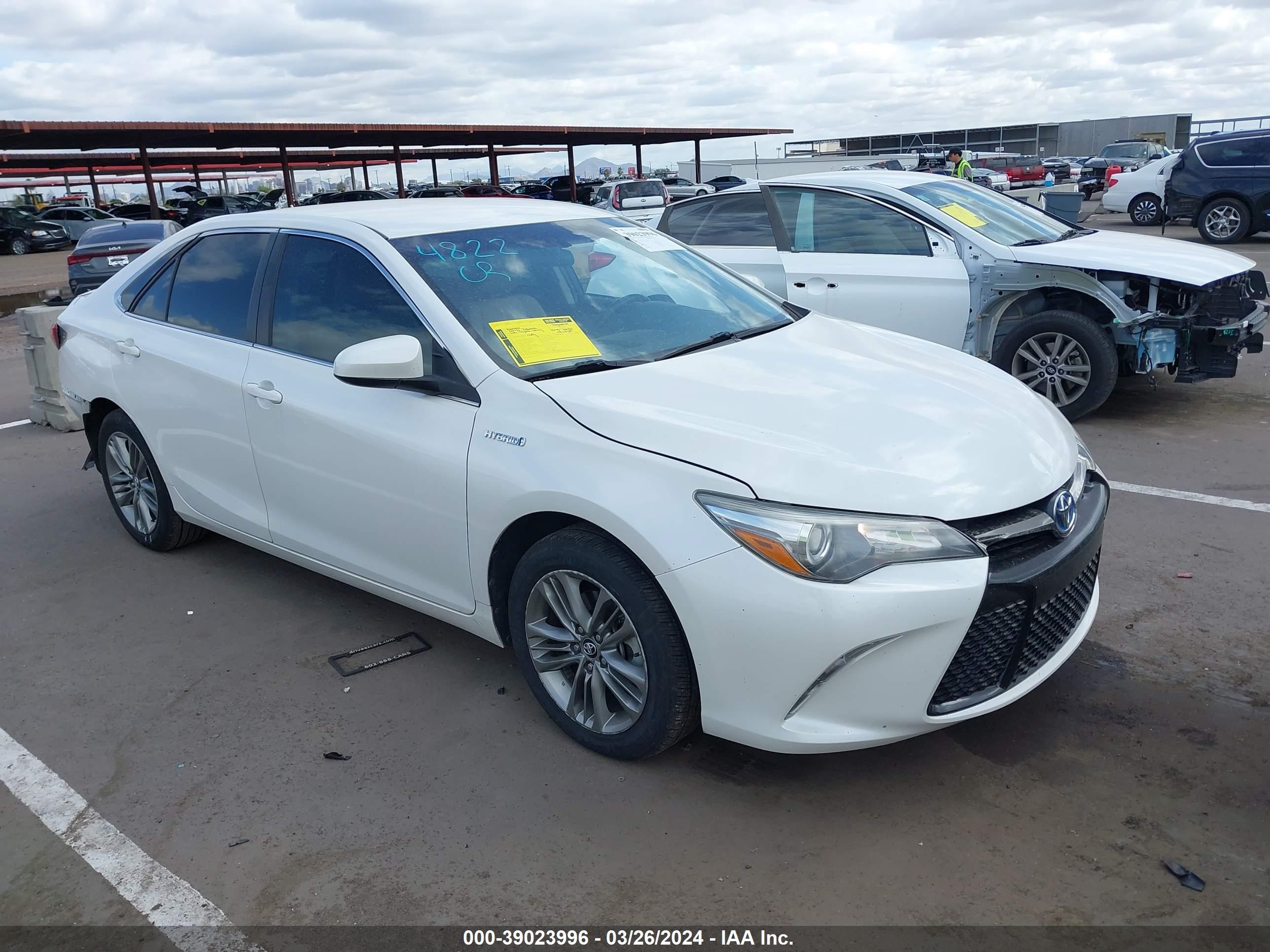 toyota camry 2016 4t1bd1fk8gu190690