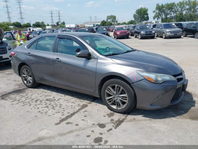 toyota camry 2016 4t1bd1fk9gu177365