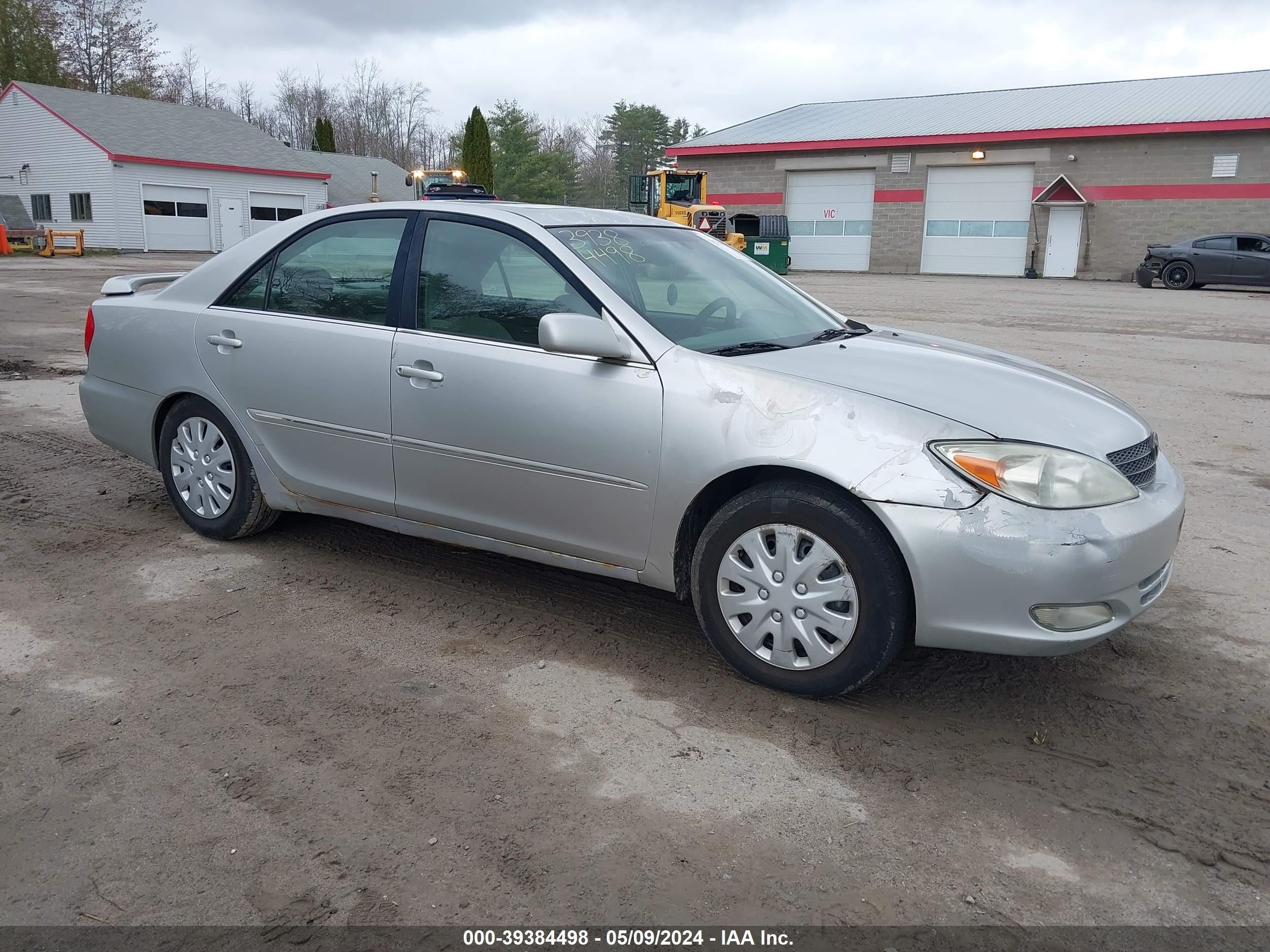 toyota camry 2003 4t1be30k03u730190