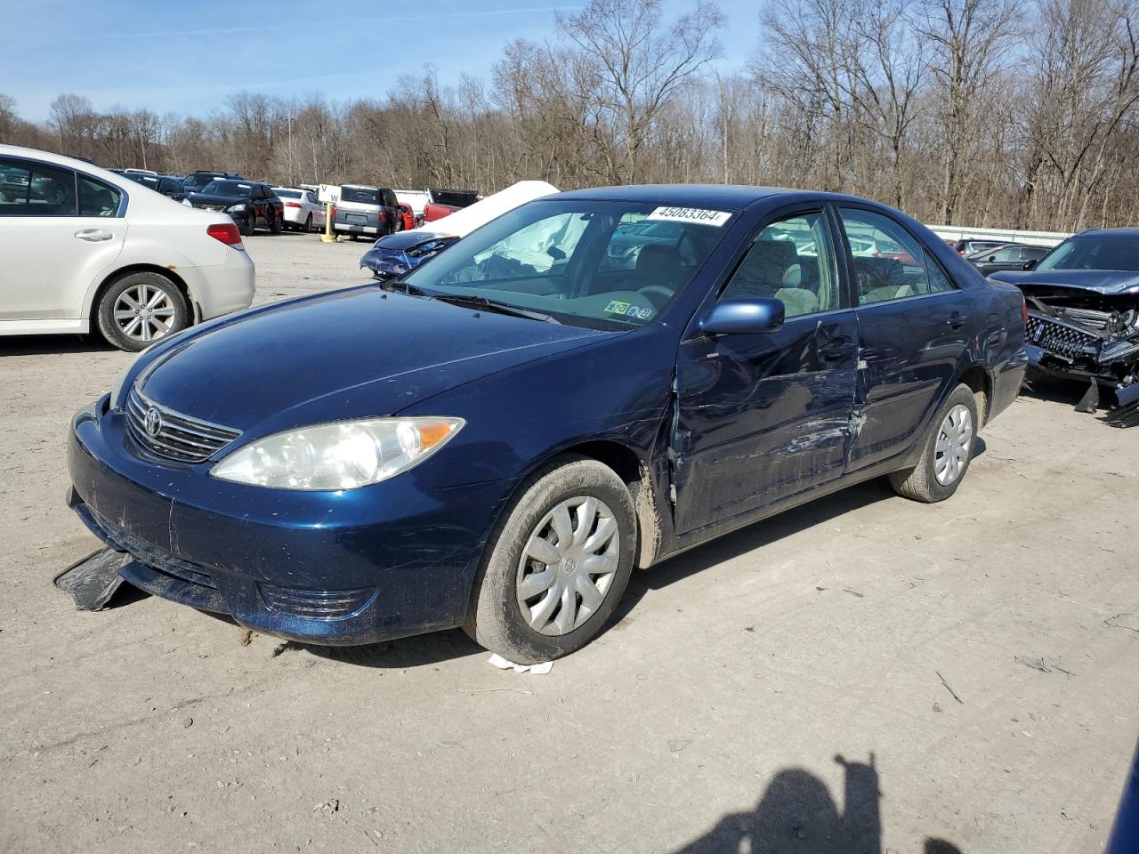 toyota camry 2005 4t1be30k15u043304