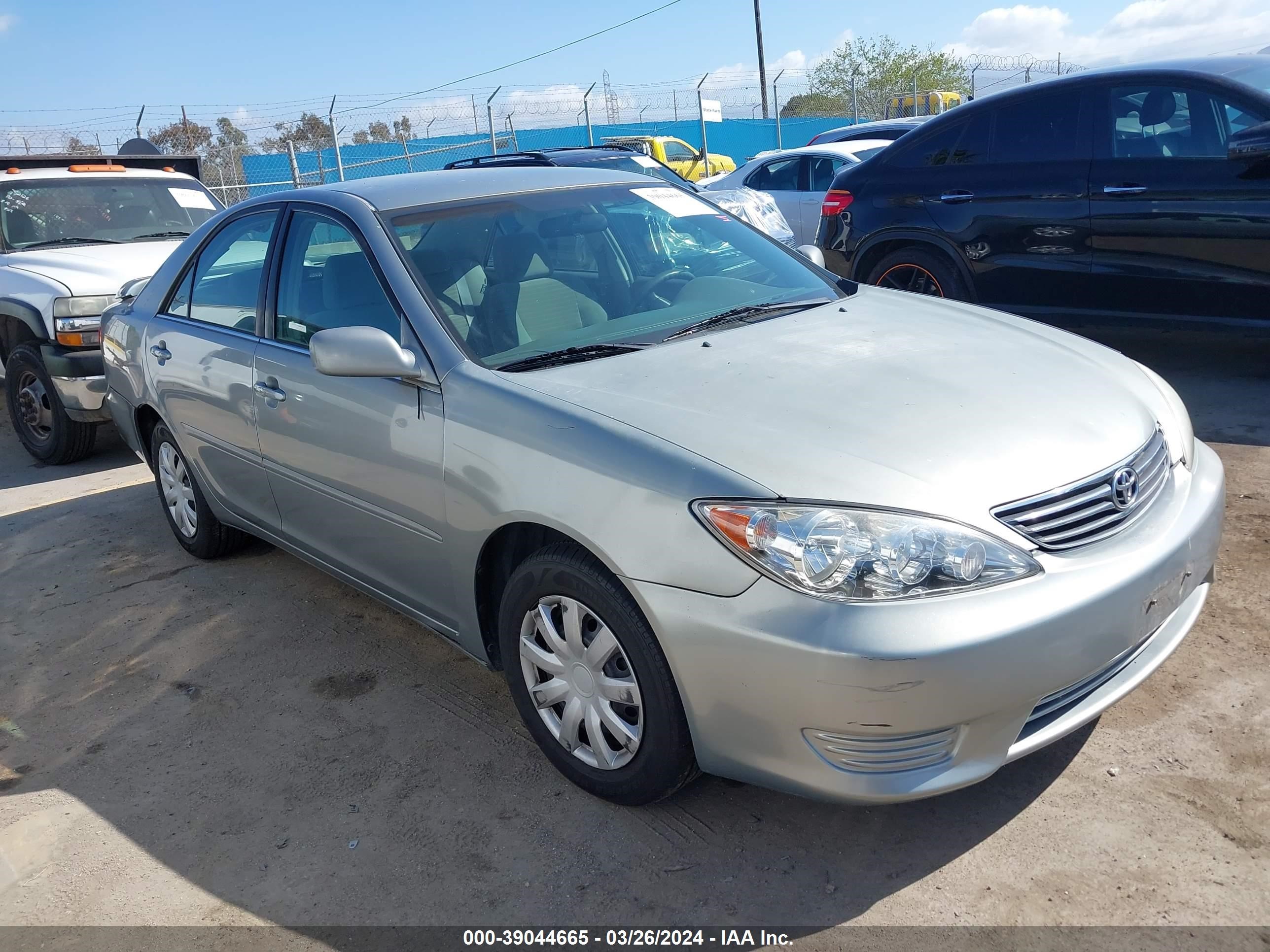 toyota camry 2005 4t1be30k15u548890