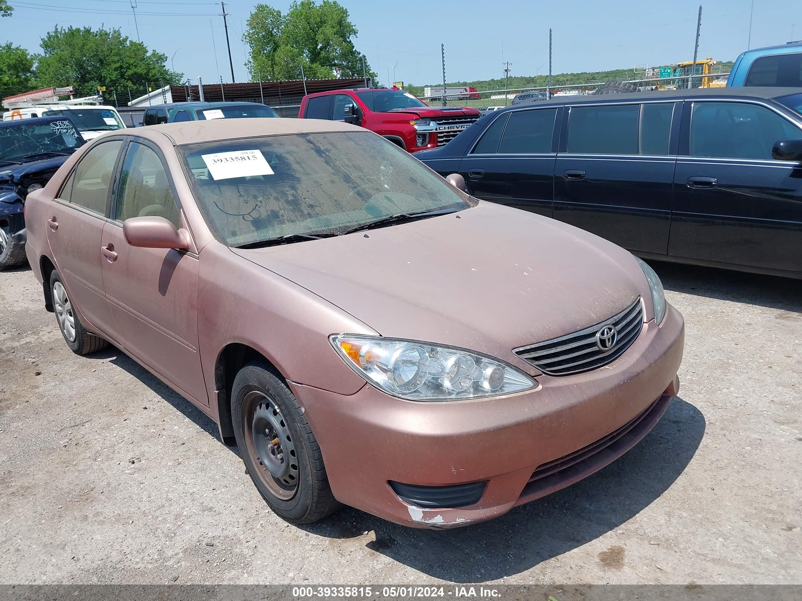 toyota camry 2006 4t1be30k16u149396