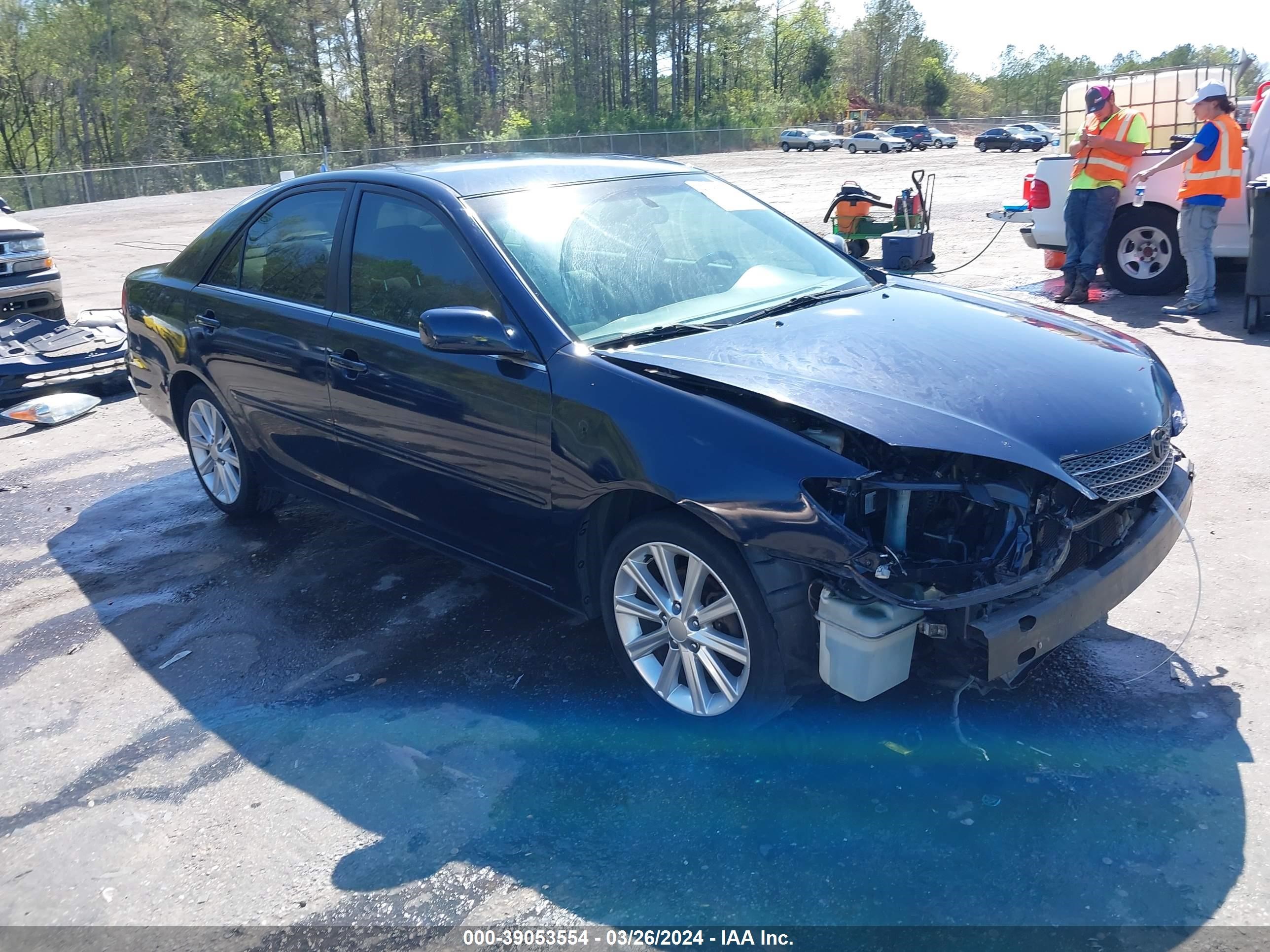 toyota camry 2004 4t1be30k24u285372